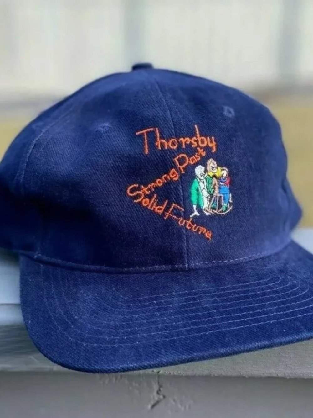Vintage STARTER Thorsby Strong Past Solid Future Baseball Hat Cap Strapback